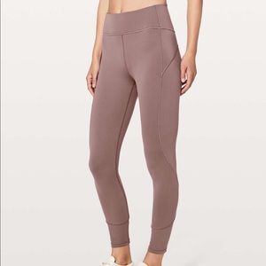 Lululemon In Movement Tight 7/8 - Antique Bark